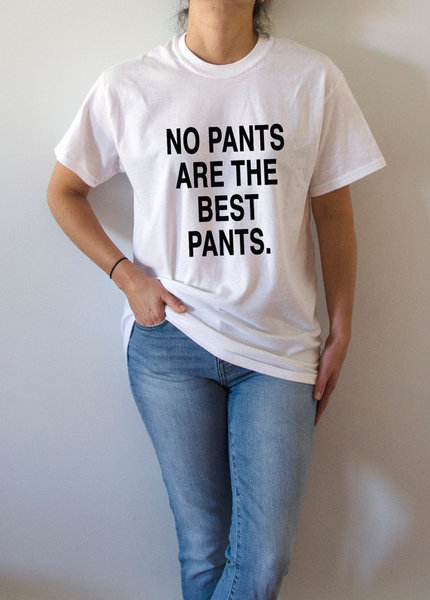 Pajama bottoms with backside seams are unhygenic