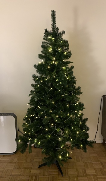 How many fairy lights do you put on your 6 foot tree?