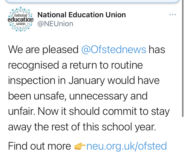 Schools deemed ‘too unsafe’ for Ofsted