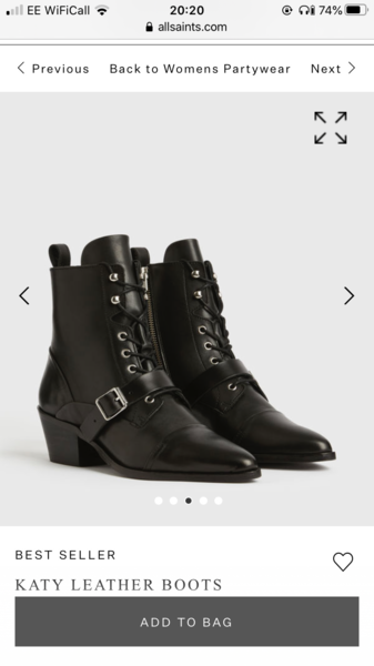 Styling All Saints Boots - Random purchase