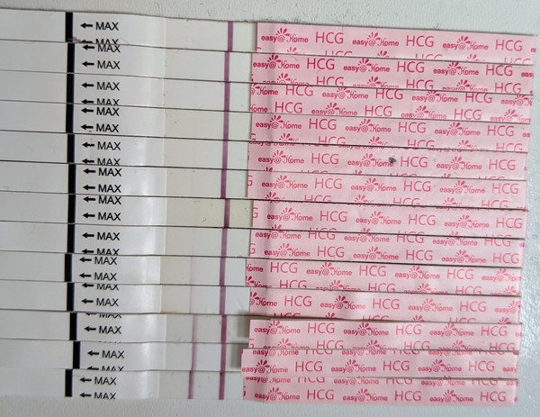 Faint line or line eyes?