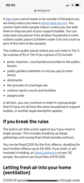 To feel bad and awkward for NOT breaking the rules