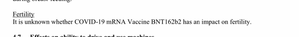 So the vaccine is going to be compulsory then?