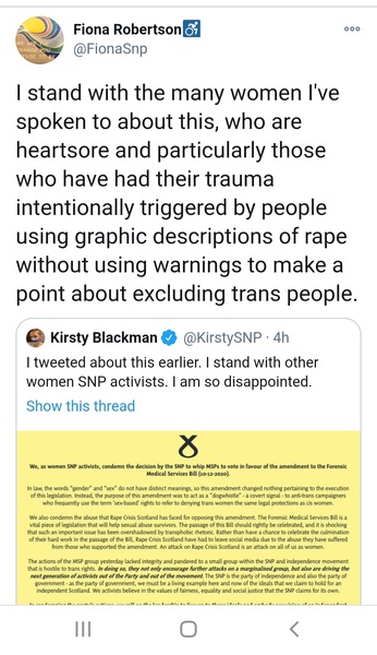 Urgent action for those in Scotland