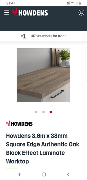 Best worktop material? Any chance there’s a nice one that looks like wood?