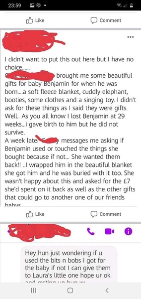 To think this woman, is the ultimate cheeky fucking cunt (trigger warning)