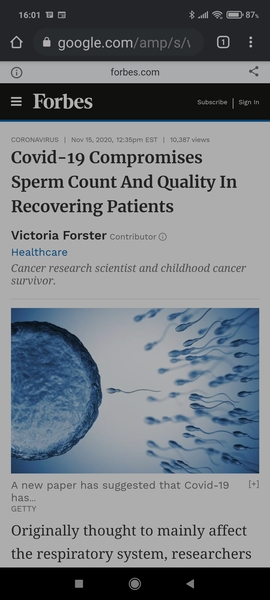 Covid Vaccine before starting a family or not?