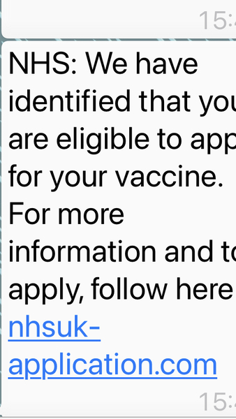 Scammers at it again