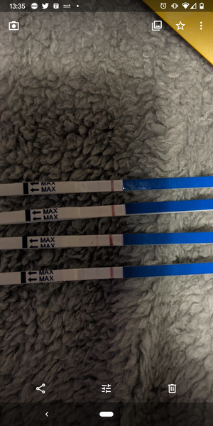 Positive or evaporation lines