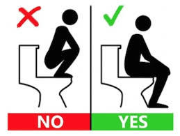 To think if you hover over a public toilet..
