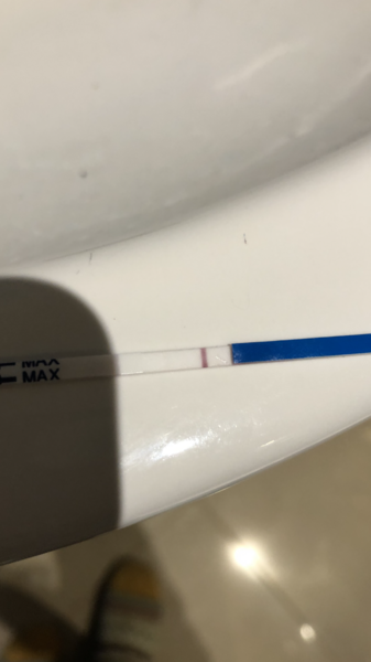 Evap line or positive test?