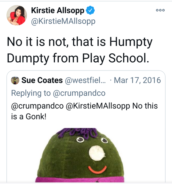 Would you know what the answer was if I asked you what a gonk is?!