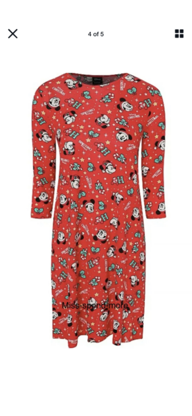 Last minute hope- Red Minnie Mouse Nightie