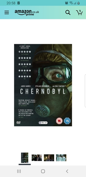 To think that Chernobyl is not suitable telly for a 9 and 13 year old. At Christmas.