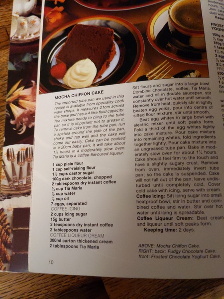 Incomplete cake recipe - what is the missing amount likely to be?