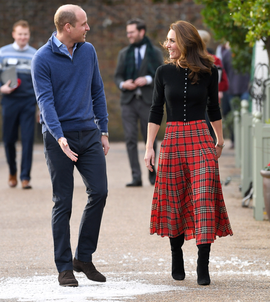 Royal style - how we love Kate in a red coat
