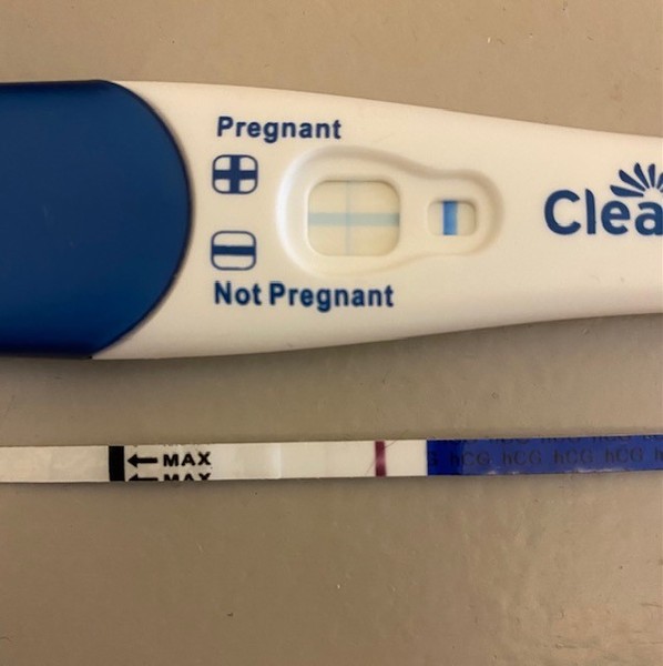 10dpo and tested what do u think?