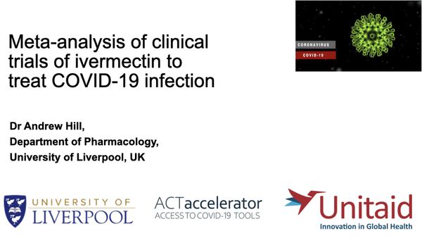 WHO-commissioned research into Ivermectin - promising results so far as a preventative and treatment for Covid 19