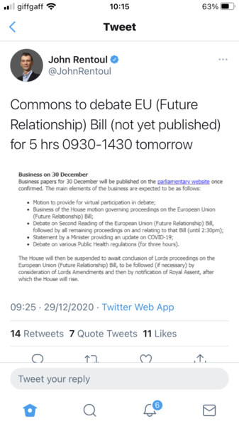 Westministenders: Festive Edition