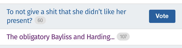 To wonder if these two threads were posted by people in the same house
