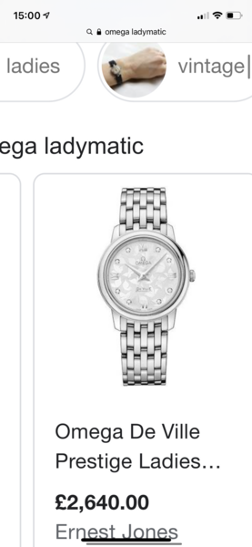 What luxury watch would you choose.....