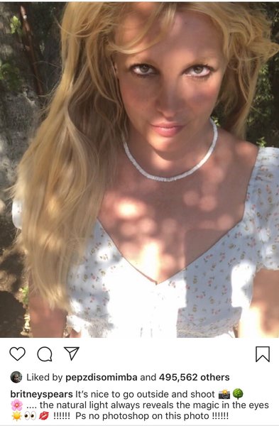 to feel so very unnerved by Britney’s Instagram?