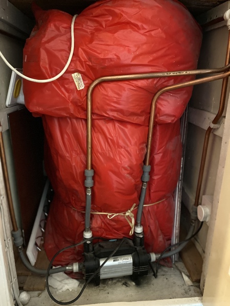 HW/CH off but upstairs radiators hot (pictures) - Help pls!