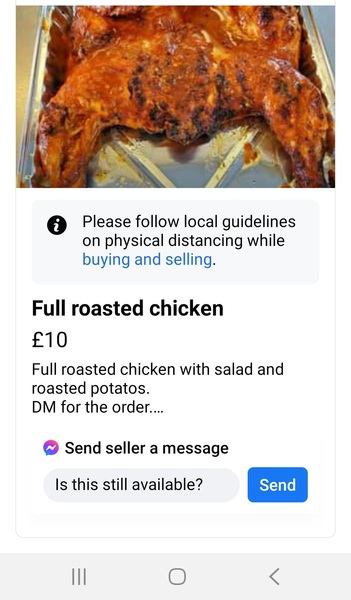 FB selling ads