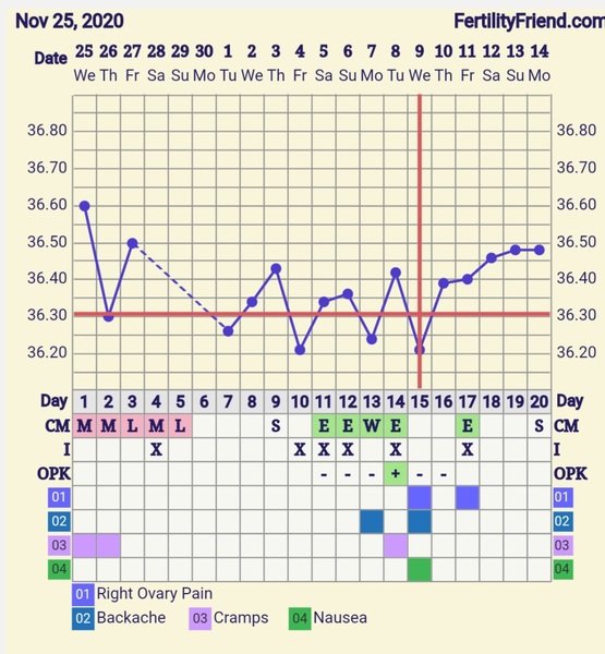 9DPO Symptom Spotting