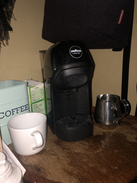 Coffee when I wake up.
