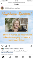 Neighbours Spoilers.  Will Elly go to jail?  Will Bea pen a new song about the mine?  Who's going to keep Asteroid?  How will we cope on two episodes a week?  Will they all go into lockdown?