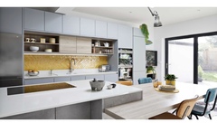 Kitchen configuration in new house!