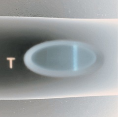Is this positive or am I going line mad?