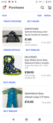 Your last 4 ebay buys? And let's guess your age!