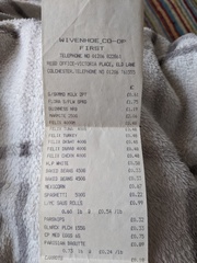 I found a shopping reciept from 1996