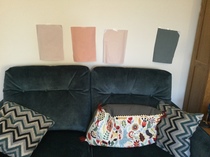 Paint colour for living room - choice of two - help