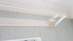 Help! How to use this curtain rail?