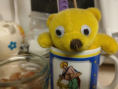 I put googly eyes on things around my home