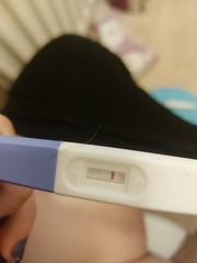 Faint line?