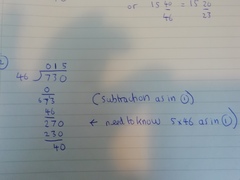 To ask if you do long multiplication/division regularly?