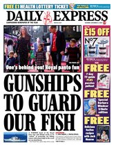 to think we should deploy the entire fleet to deter those pesky French fishing boats?