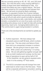Hospital staff, tell us the reality