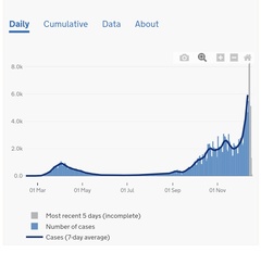 BBC news...Matt Hancock says tier 4 could last for months due to this new strain