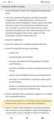 When does the Scottish travel ban start?