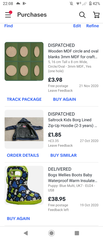 Your last 4 ebay buys? And let's guess your age!