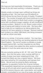 Hospital staff, tell us the reality