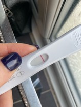 FRER faint positive or evaporation? 11DPO