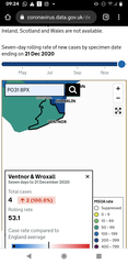 What is your rate per 100,000?  New variant era