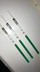 Are these lines ok on my pregnancy test?