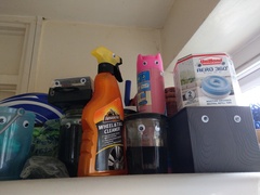 I put googly eyes on things around my home